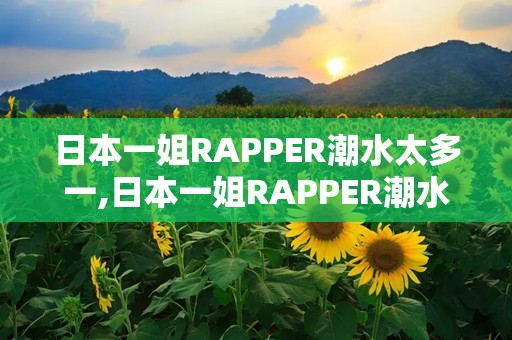 日本一姐RAPPER潮水太多一,日本一姐RAPPER潮水太多一的传奇之路