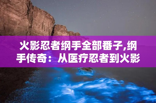 火影忍者纲手全部番子,纲手传奇：从医疗忍者到火影，她的一生传奇与羁绊