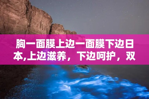 胸一面膜上边一面膜下边日本,上边滋养，下边呵护，双重美肌秘籍