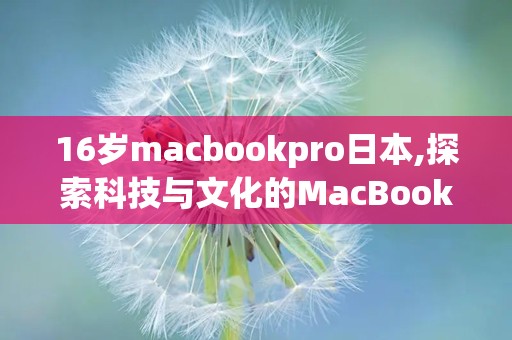 16岁macbookpro日本,探索科技与文化的MacBook Pro之旅