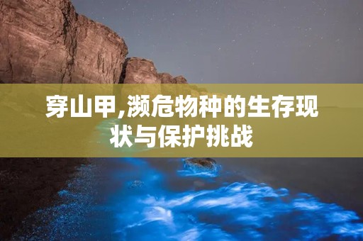 穿山甲,濒危物种的生存现状与保护挑战