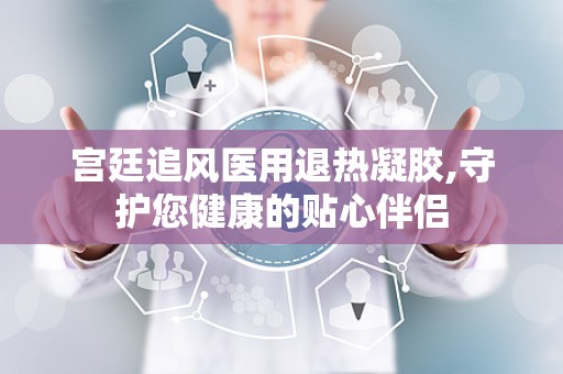 宫廷追风医用退热凝胶,守护您健康的贴心伴侣