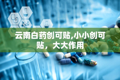 云南白药创可贴,小小创可贴，大大作用