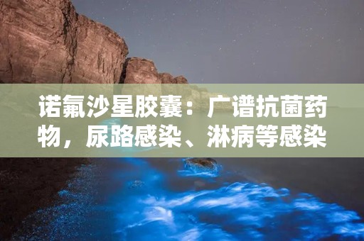 诺氟沙星胶囊：广谱抗菌药物，尿路感染、淋病等感染性疾病的治疗选择