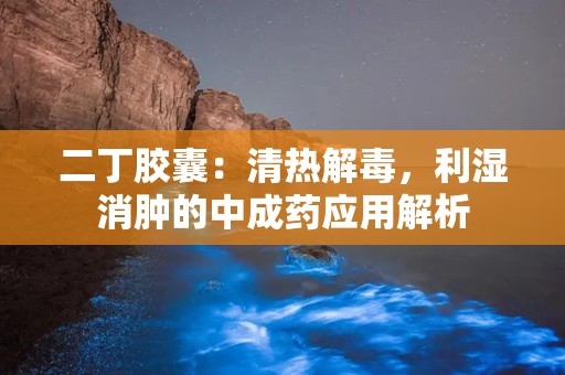 二丁胶囊：清热解毒，利湿消肿的中成药应用解析