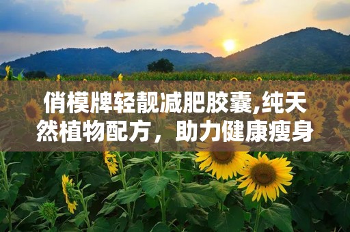 俏模牌轻靓减肥胶囊,纯天然植物配方，助力健康瘦身之旅”